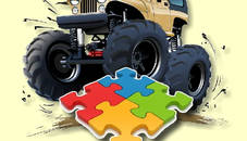 Monster Truck Jigsaw Challenge