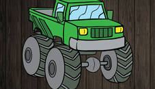 Monster Truck Jigsaw