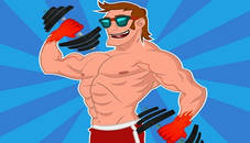 Muscle race games body run 3d