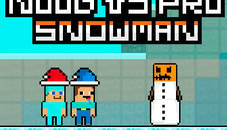 Noob vs Pro Snowman