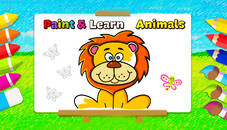 Paint and Learn Animals