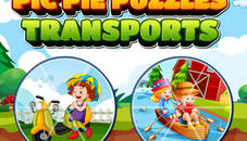 Pic Pie Puzzles Transports