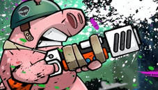 Piggy soldier super adventure