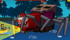 Pirate Block Craft Monster Shooter