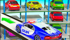 Police Multi Level Car Parking Games