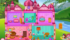 Princess Baby Doll House Cleanup Game