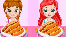 Princess Hotdog Eating Contest