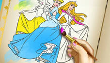 Princesses Coloring Book