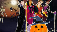 Princesses Halloween Night