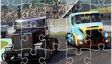 Racing Trucks Jigsaw