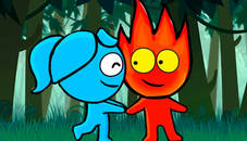 Red boy and Blue Girl Forest Adventure