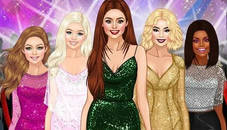 Red Carpet Dress Up Game for Girl