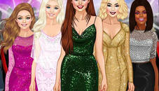 Red Carpet Dress Up Girls Game - girls