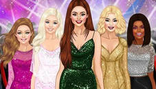 Red Carpet Dress Up Girls