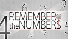 Remember the numbers