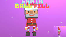 Santa Ball Fill 3D