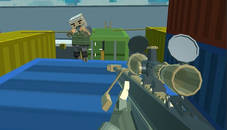 Shooting Blocky Combat Swat GunGame Survival