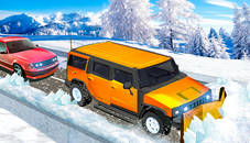 Snow Plow Jeep Simulator