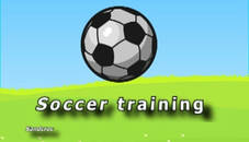 Soccer training