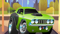 Speedy Muscle Cars Jigsaw