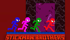 Stickman Brothers Nether Parkour