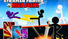 Stickman Fighter : Mega Brawl