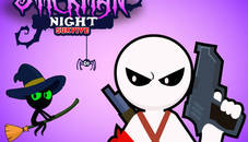 Stickman Night Survive