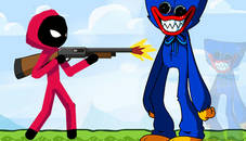 Stickman vs Poppy Army