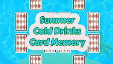 Summer Cold Drinks Card Memory