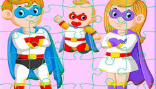 Super Hero Family Jigsaw