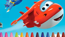 Superwings Coloring