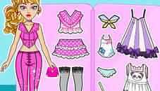 Sweet Doll Dressup Makeup