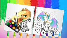 Sweet Pony Coloring Book