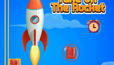 Take Off The Rocket and Collect The Coins