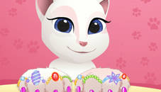 Talking Tom  Angela Great Manicure