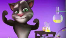 Talking Tom in Laboratory