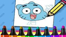 The Amazing World of Gumball: How to Draw Gumball