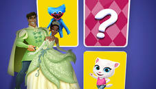 The Princess and the Frog Memory Card Match