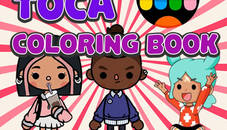 Toca Life Coloring Book