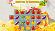 Vegetables Match 3 Deluxe