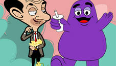 When Mr Bean meet Grimace