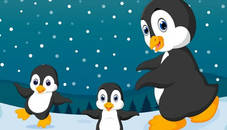 Winter Pinguins Memory