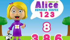 World of Alice   Numbers Shapes