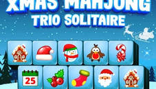 Xmas Mahjong Trio Solitaire