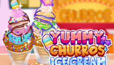 Yummy Churros Ice Cream